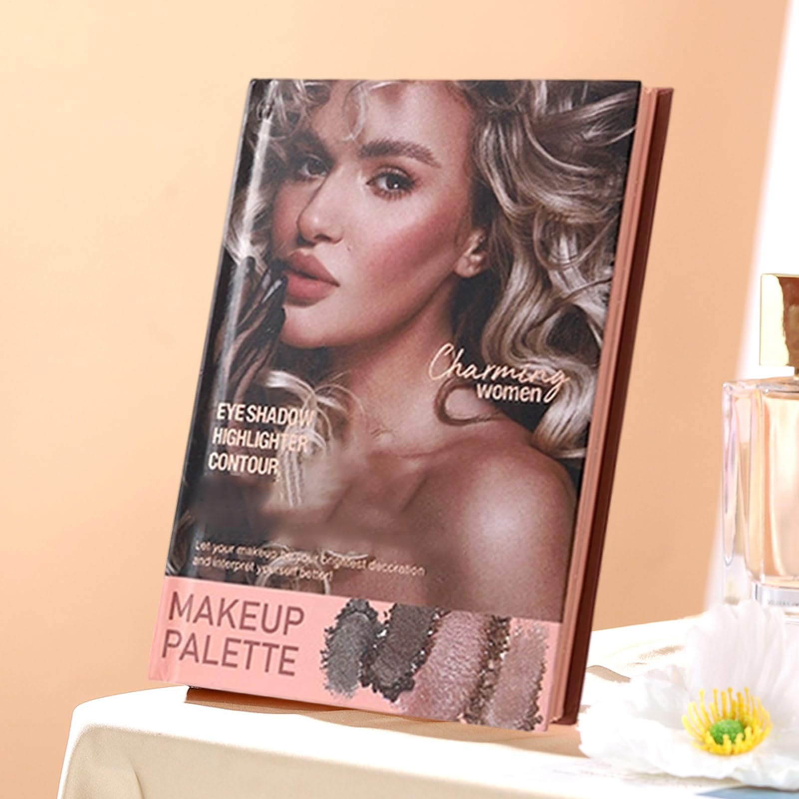 Palette Di Ombretti Con Glitter Cosmetico Opaco Per Palpebre | Ombretti per Makeup per Donne e Ragazze, Festival di Bellezza, Appuntamenti, Eventi Formali, Performance sul Palco, Feste e