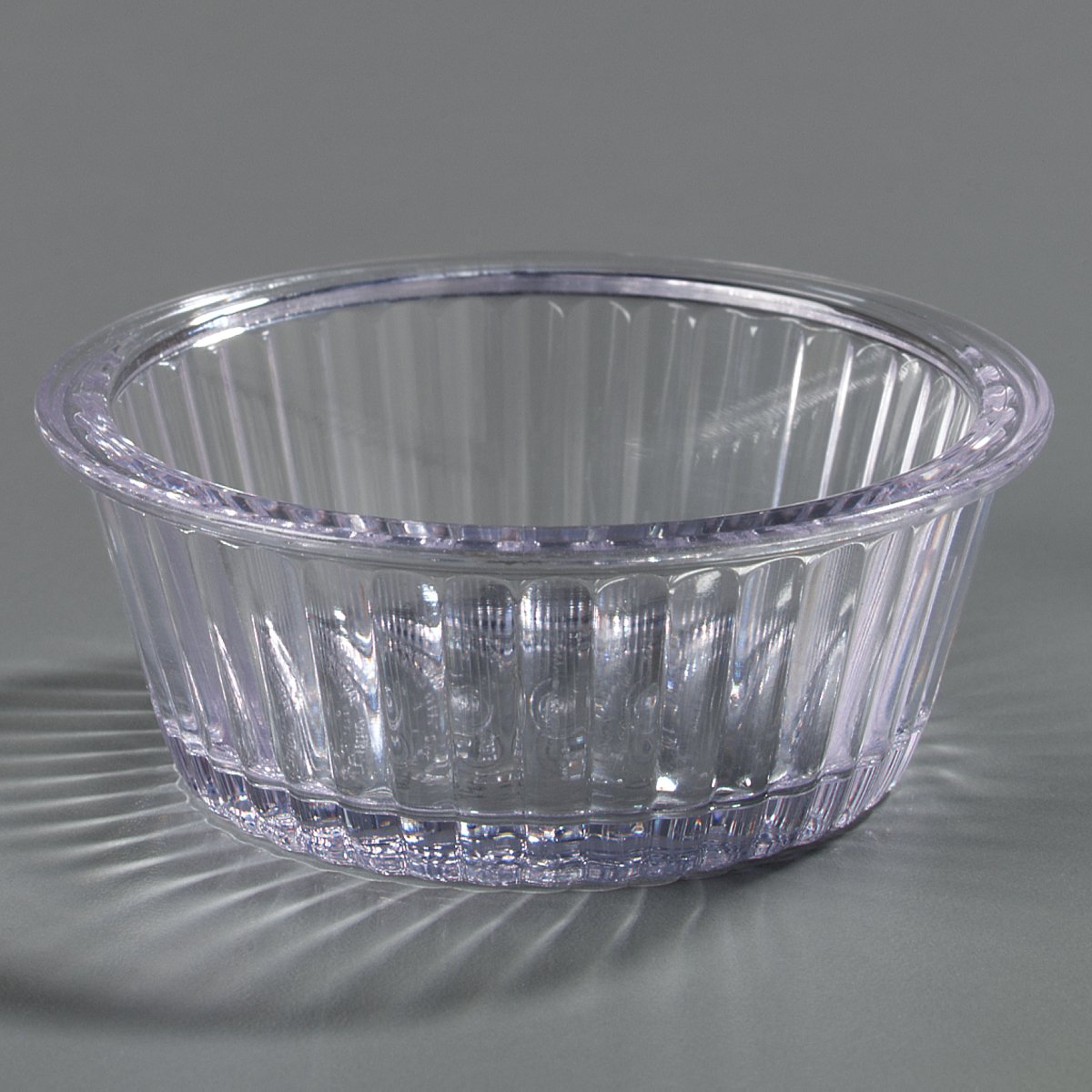 Carlisle 084507 San Ramequín estriado,, 4.5-oz. Capacidad, 1,50 x 3,50, "Claro caso de (de 48)