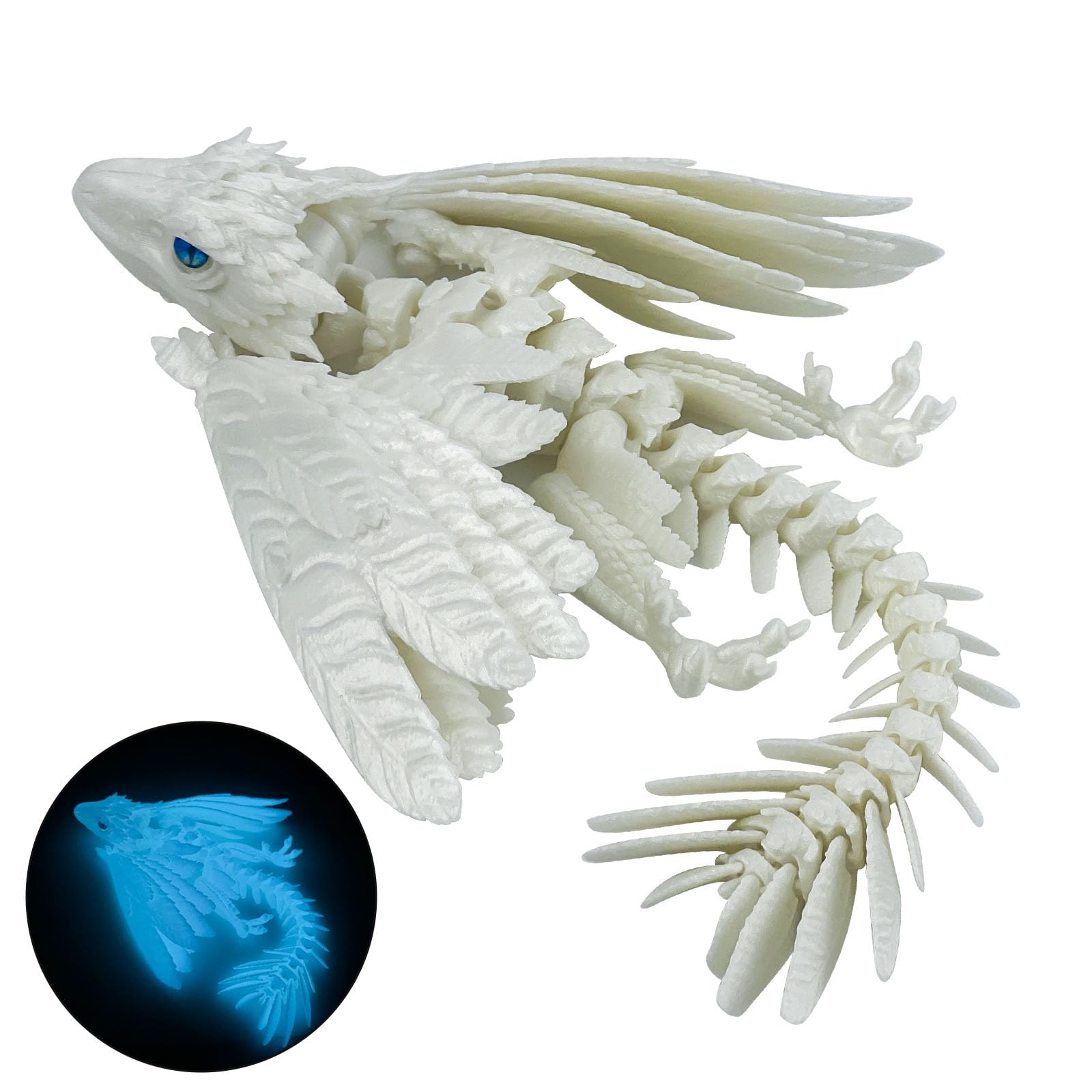 Amazon.com: SGYYSG Feathered Wyvern Dragon,3D Printed Dragon