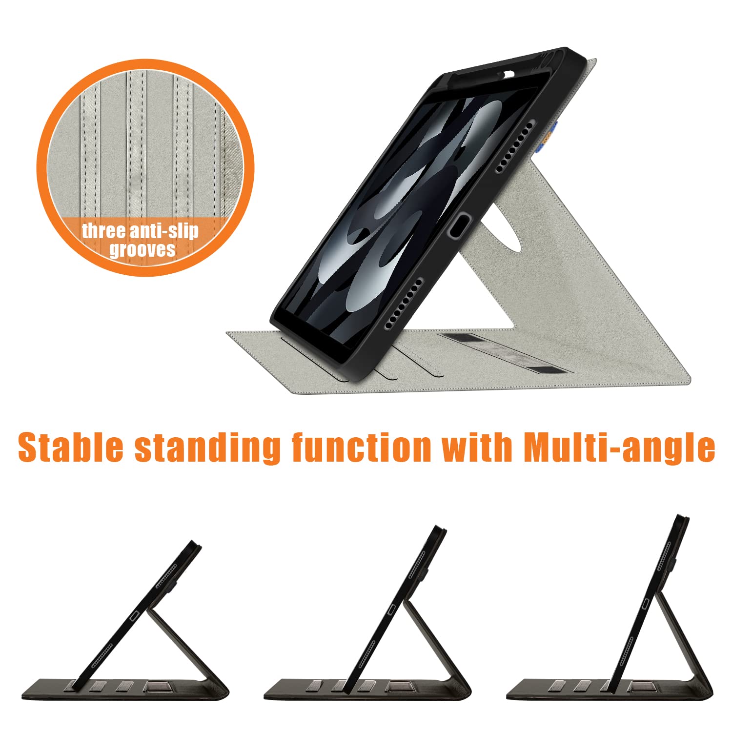 IPad 10th/11th Generation Case With Pencil Holder - 10.9 Inch 2022/2025 Model Smart Cover