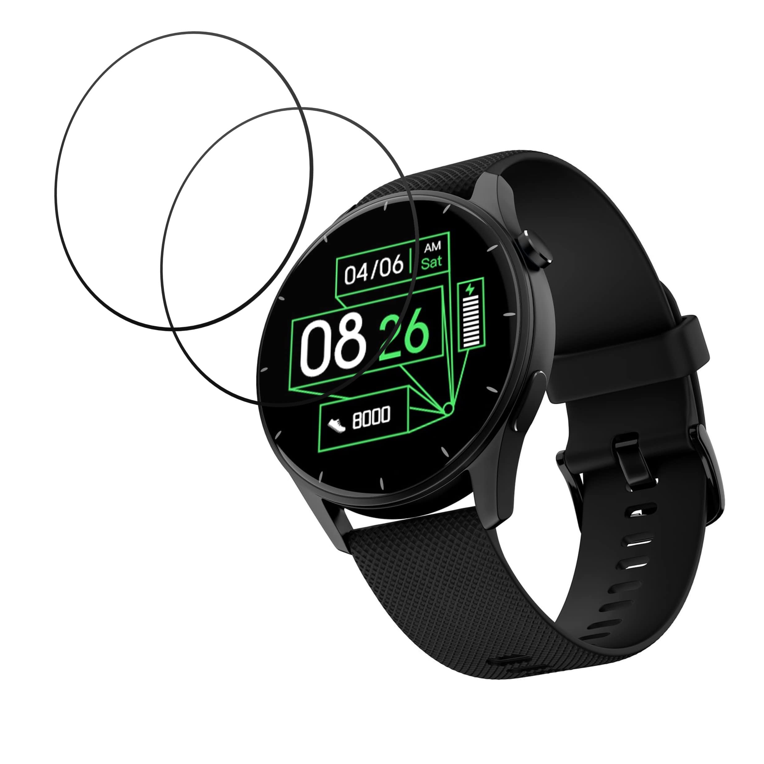 DVTECH� (Pack of 02 Best Fit Smartwatch Screen Protector for NoiseFit Crew Smartwatch (Not a Tempered glass) (B0BX41BSFN) Amazon Price History, Amazon Price Tracker