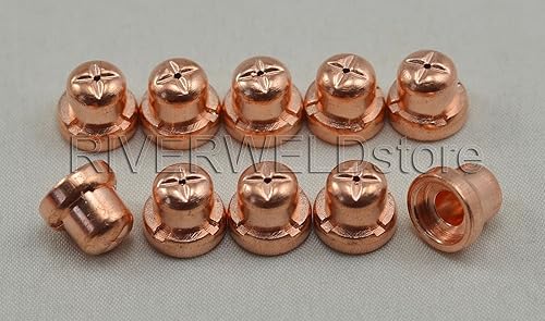 Miniatura 9 de RIVERWELD PT-31 JG-40 WSD-LG40 Boquilla de puntas de plasma 18866 Electrodo de plasma con alambre de hafnio 18205 Protector de cubierta Copa de