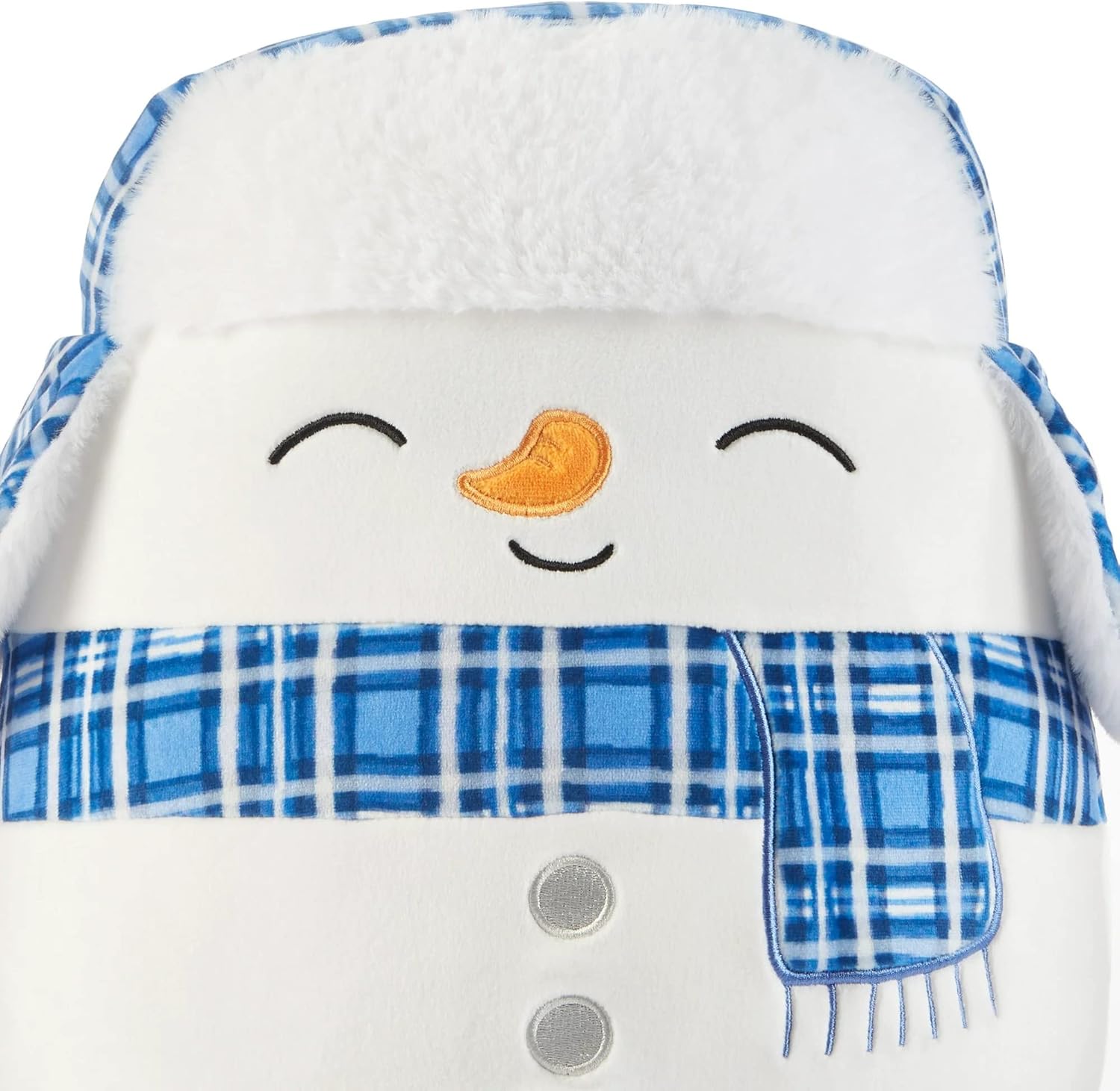 SQUISHMALLOWS Kellytoy 2022 12" Christmas Squad New Snowman - Includes Squishmallow Stickers