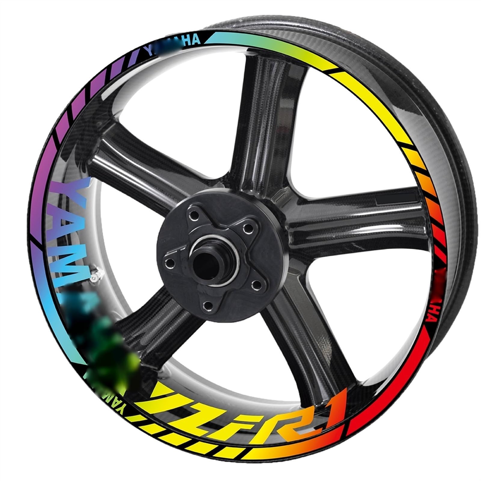 for R1 for R6 for YZF for R3 Motorcycle Decal Decorative Stripe(8)
