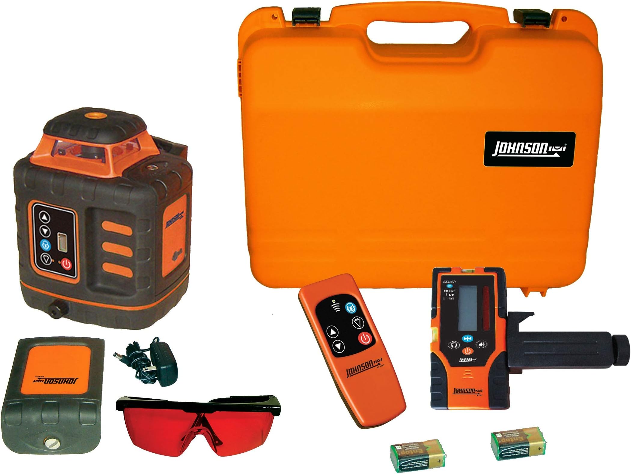 Johnson Level & Tool 406515 SelfLeveling Rotary Laser, Red, 1 Laser