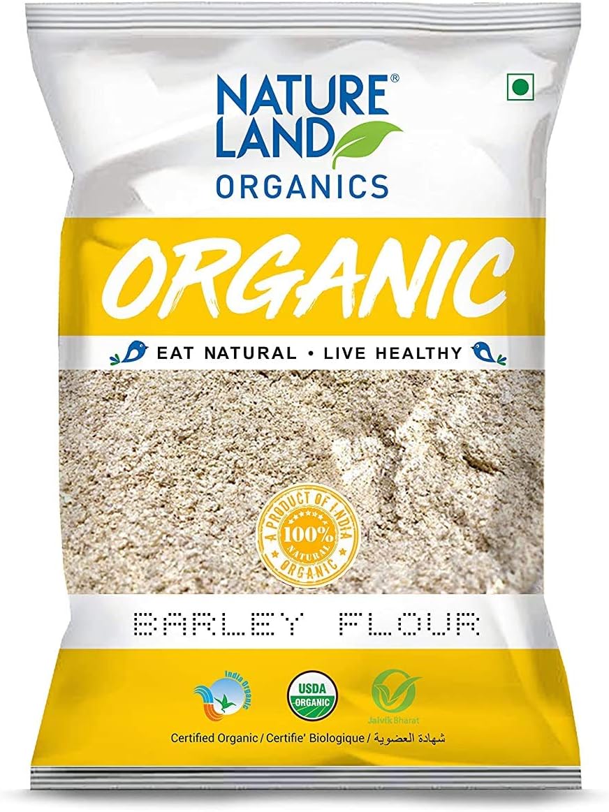 NATURELAND ORGANICS Nature Land Organics Barley Flour-500G Pouch