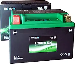 Bateria SkyRich Lítio – LIX9 – CCA 135A (YTZ14S / YTZ12S / YT12A-BS / YTX9-BS / YTX9)