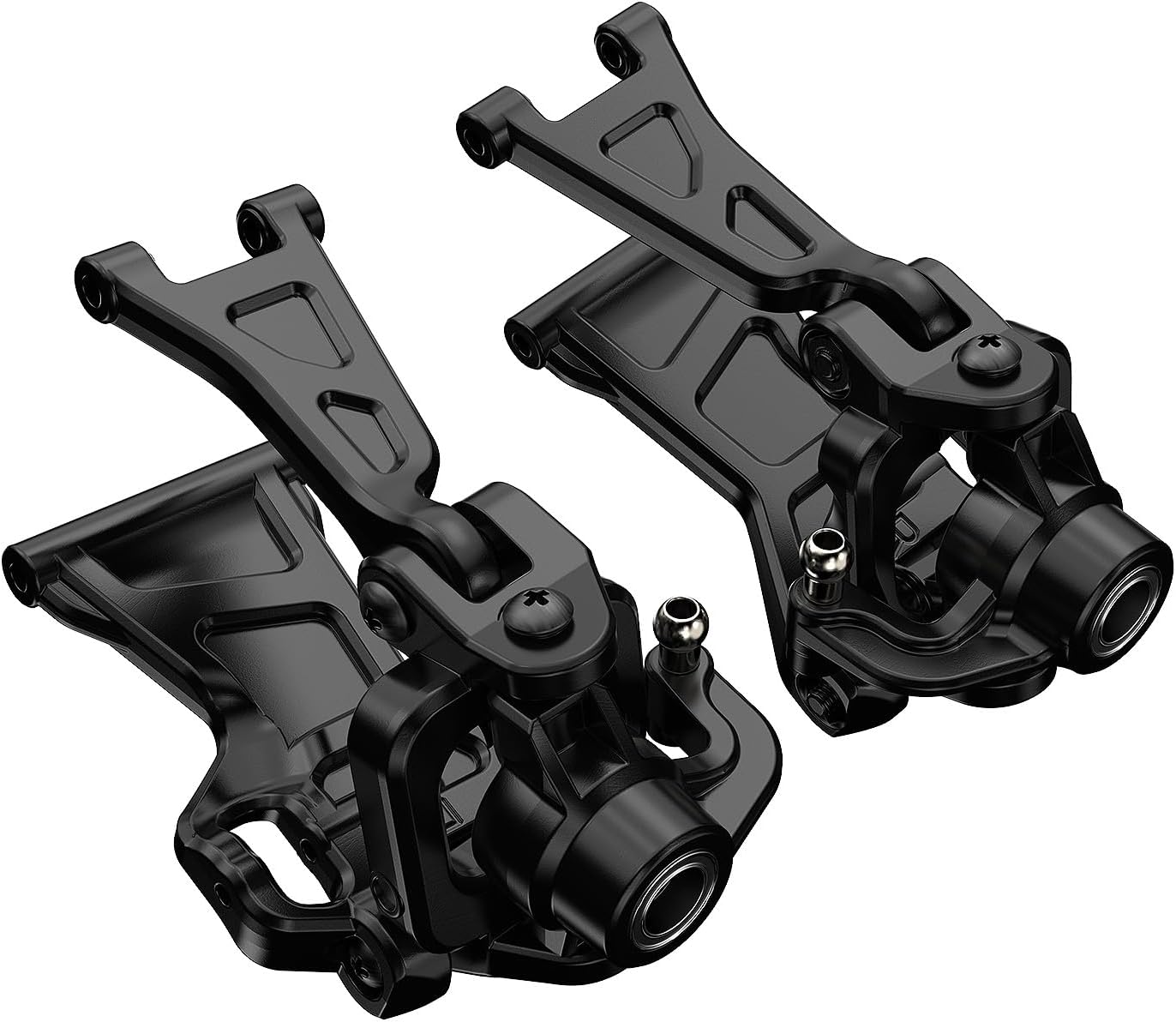 HYPER GO 14200B (14210B+14230B+14220B) 1/14 Scale RC Car Accessories Front Swing Set, Spare Parts RC Vehicle Suspension A-Arms for H14BM & 14210 & 14209 (Pair)