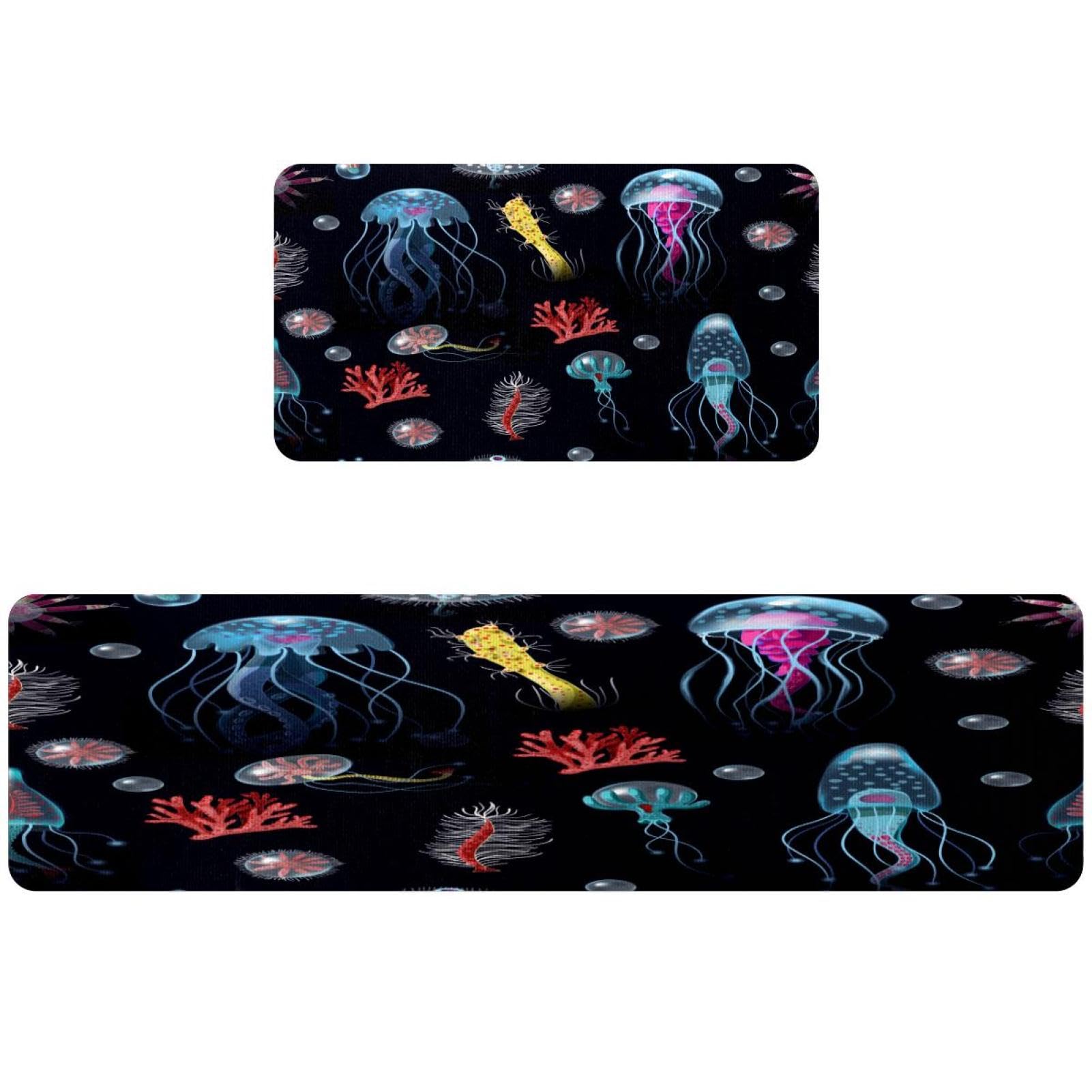Alfombrillas de cocina antideslizantes lavables y absorbentes de mar