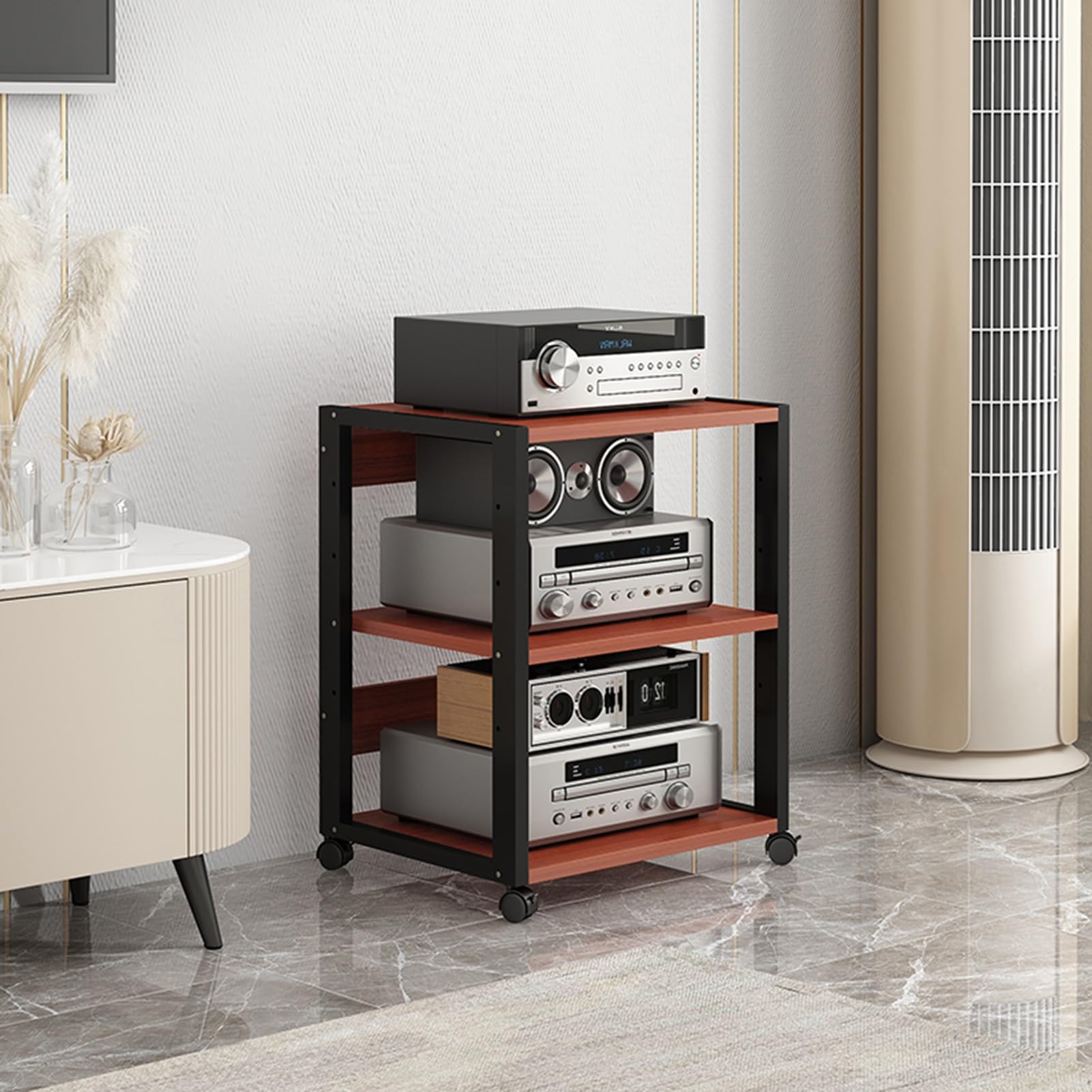 Amazon.com: 3/4/5/6-Tier AV Media Stand Corner Shelf CD Player