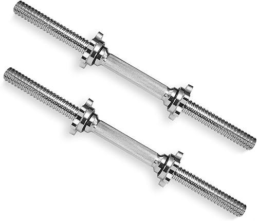 A2ZCARE - Mancuernas con roscamancuernas ajustables  Se ajustan a placas de 1 de peso estándar  Accesorios de levantamiento de pesas  Se venden por