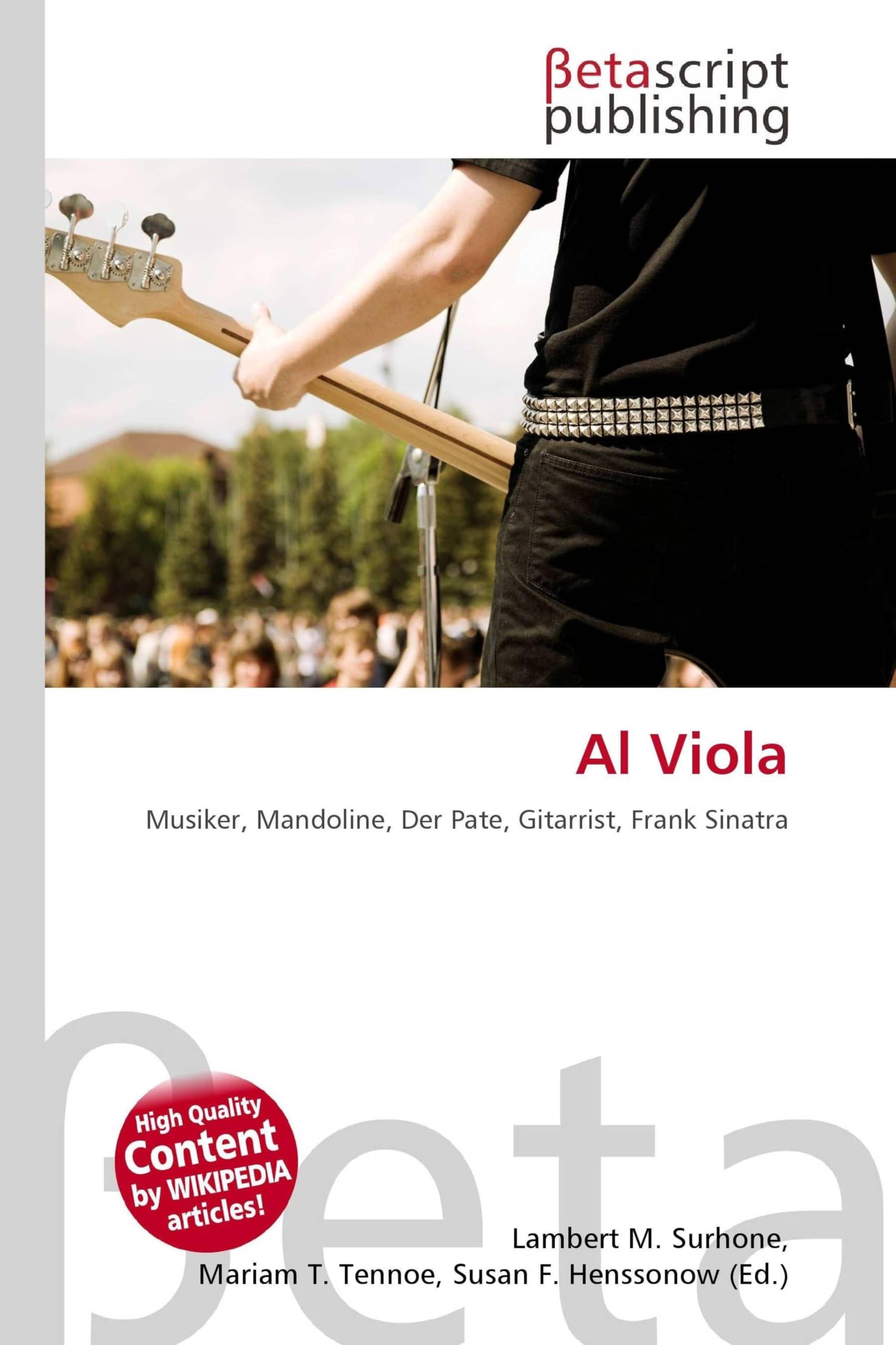 Al Viola: Musiker, Mandoline, Der Pate, Gitarrist, Frank Sinatra