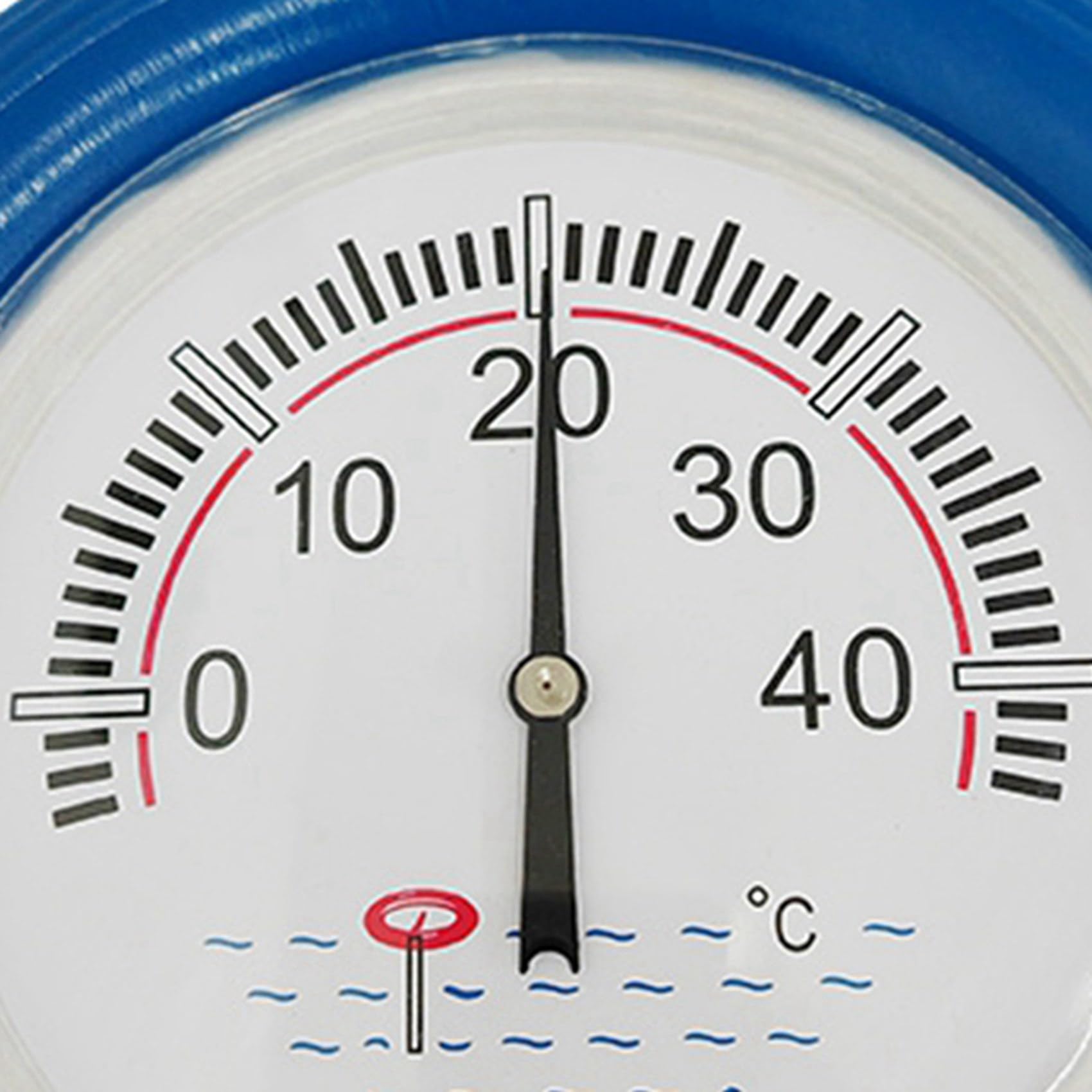 2X Podwodny Termometr Duża Pływająca Płyta Miernik Temperatury Wody Termometr Monitor Temperatury Wanny i Basenu