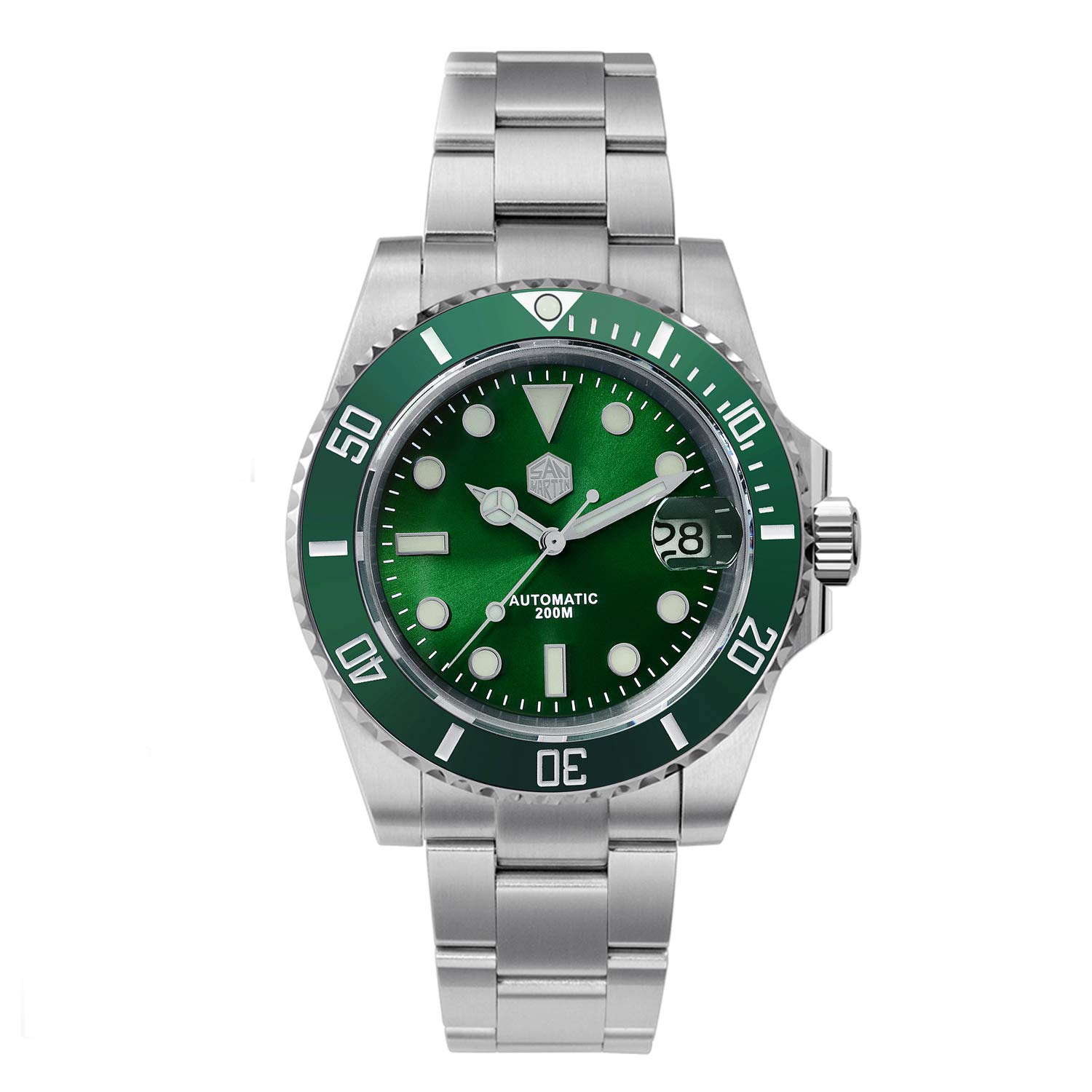 San Martin V3 SN017 Diver Water Ghost Luxury Sapphire Crystal Men