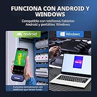 Vista 5 de TOPDON TC001 Cámara térmica para Android, Super IR 512x384 de alta resolución, cámara de imágenes térmicas, cámara termográfica - precisión