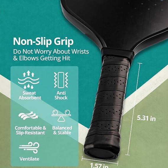 Pickleball Paddles,T700 Carbon Fiber Pickleball Paddles,USAPA Standard