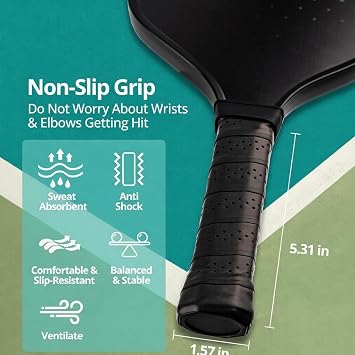 Pickleball Paddles,T700 Carbon Fiber Pickleball Paddles,USAPA Standard