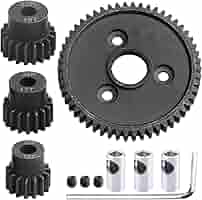 PlayStation4 - チロル Amazon.com: RC Metal Steel 54T 32P Spur Gear with 15T/17T