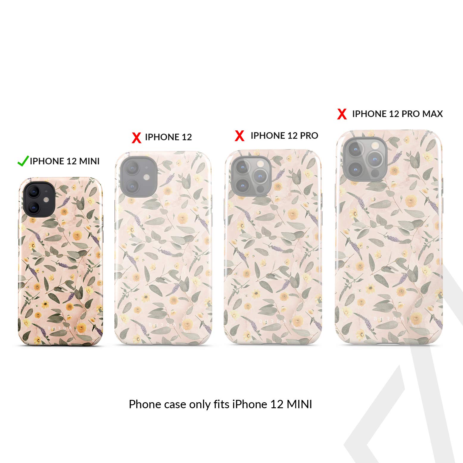 Amazon.com: BURGA: iPhone 12 Mini
