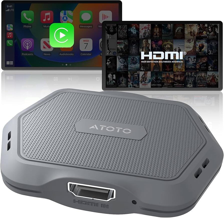 Amazon.co.jp: ATOTOMOVE AD1 カープレイ ワイヤレス CarPlay Box