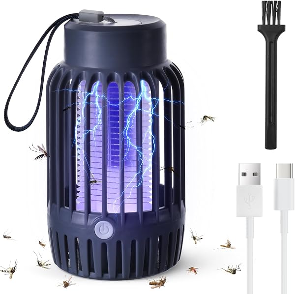 URAQT Mosquito Killer Lamp med 360° Attrahering