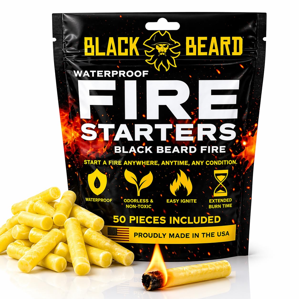 Black Beard 50 Plugs