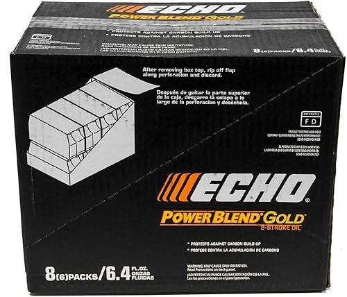 Miniatura 3 de 48PK Echo Oil 6450025 Botellas de mezcla de 2 ciclos para 2.5 galones - Power Blend 6450025