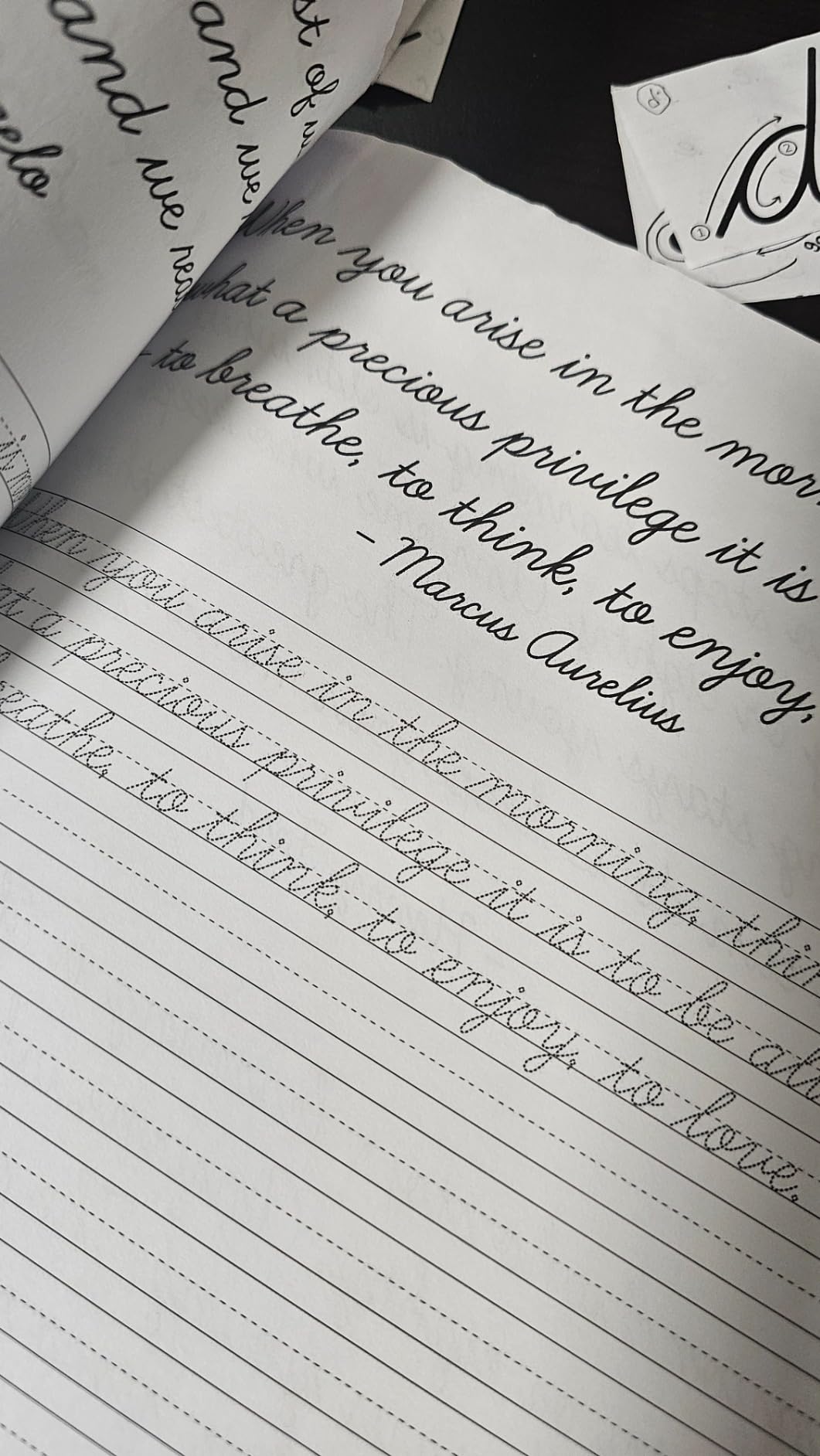 Leslie In Cursive Cursive Handwriting Workbook for Adults: Learning Cursive with Positive ...