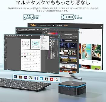 ミニpc 最新第12世代 n95 2023新版 最大3.4GHz 4C/4T Amazon.co.jp: ミニpc 最新第12世代 n95 ミニpc動作より安定