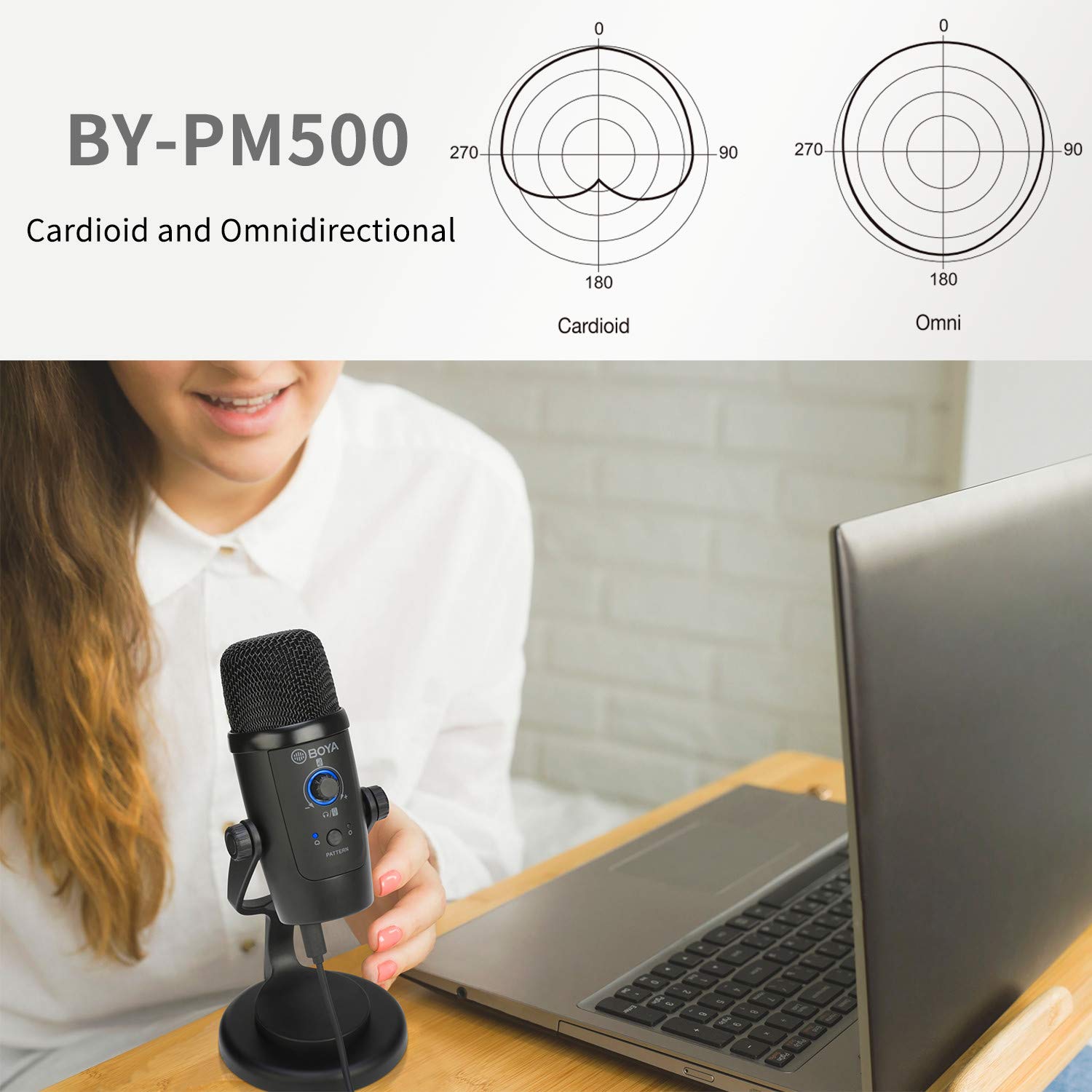 BOYA BY-PM500 USBマイク BOYA BY-PM500」製品レビュー：音楽制作や多様な配信環境に対応