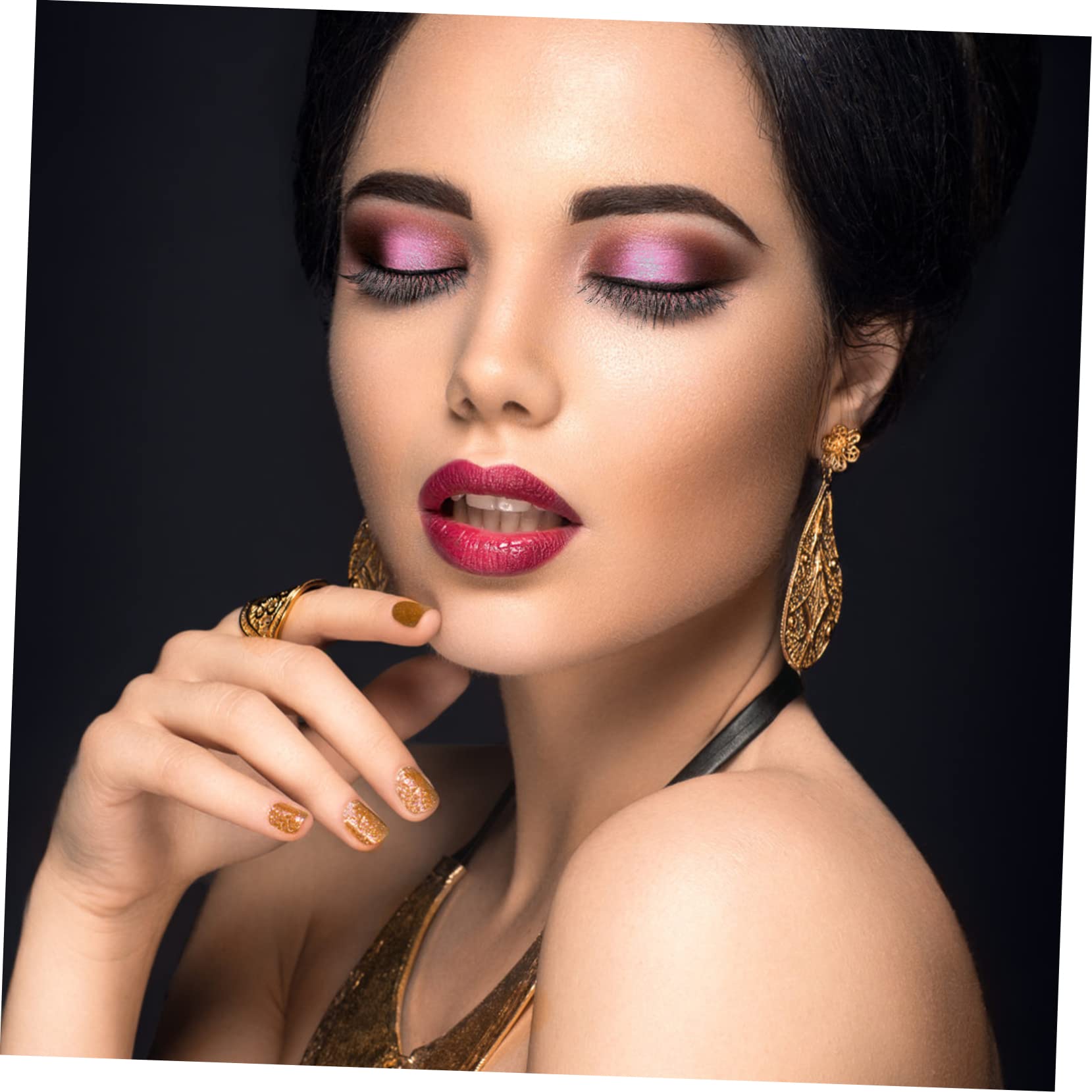 FRCOLOR 25 Paia Ciglia Finte Colorate Partito Trucco Ciglia Donne Estensione Ciglia Ciglia Finte Ciglia Colorate Ciglia Finte Magnetiche Ciglia Cosmetiche Partito Ciglia Ricci Estendere