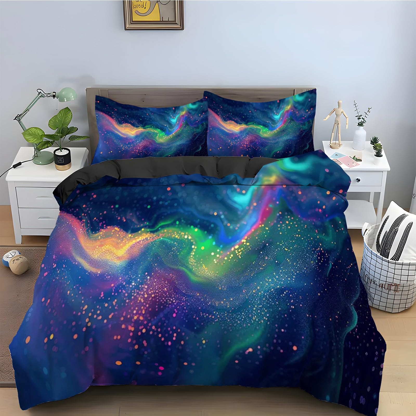 Parure de lit ciel étoilé 90x190 pour transformer la chambre d'enfant en oasis de sommeil