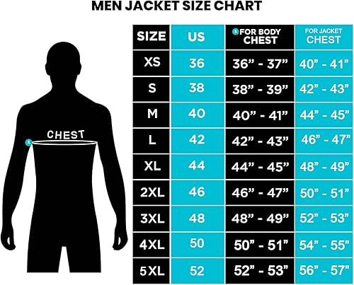 Miniatura 6 de STOREJEES Black Leather Jacket Men - Cafe Racer Style Leather Jacket Men