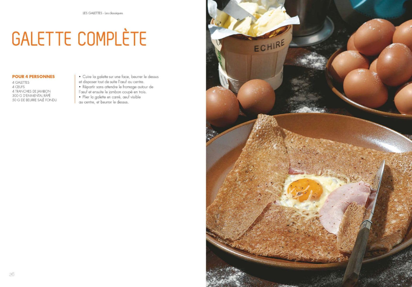 Le Grand livre des crêpes et galettes