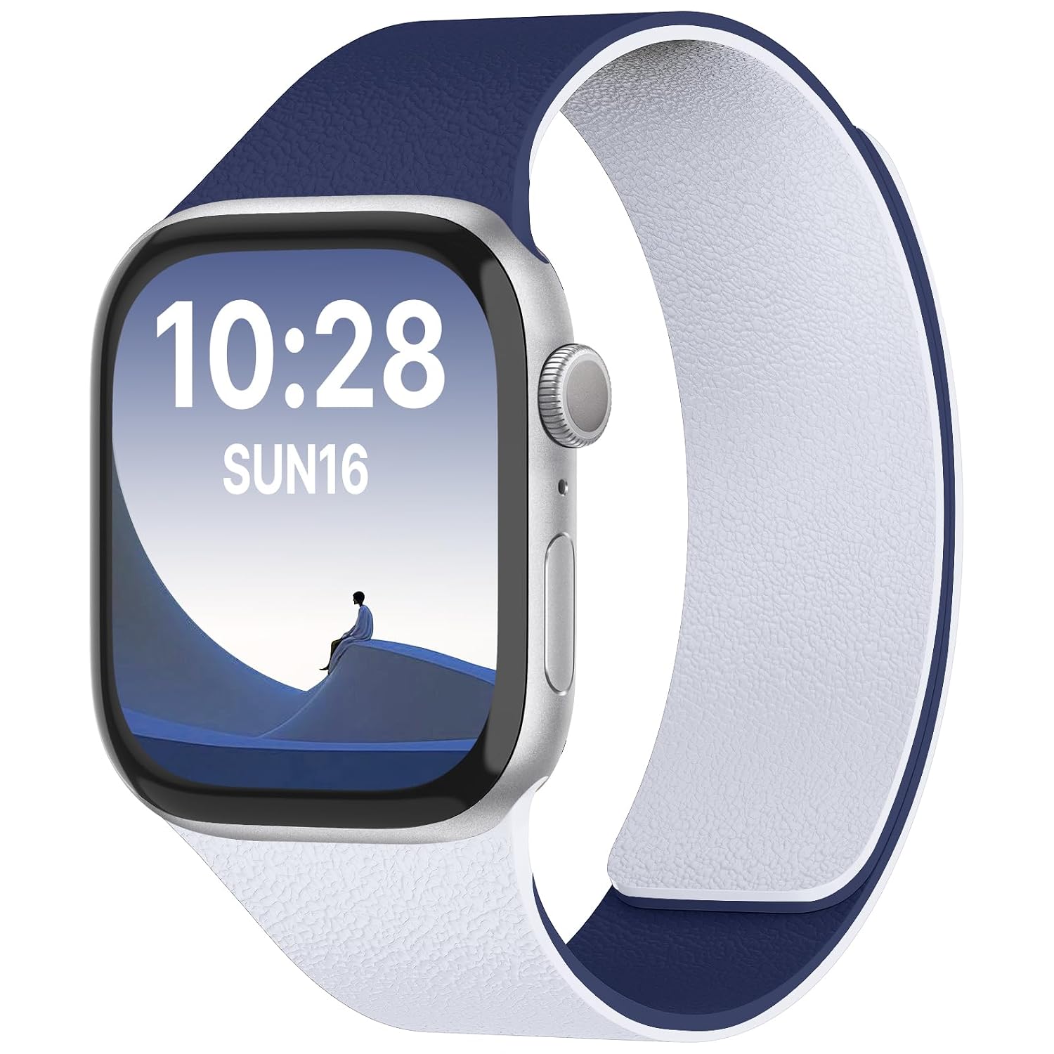 Fullmosa Sport Magnetic Silicone Bands for Apple Watch 49mm 46mm 45mm 44mm 42mm, Fashion Lychee iWatch Strap for Apple Wat... - Review, Price and Buying Guide