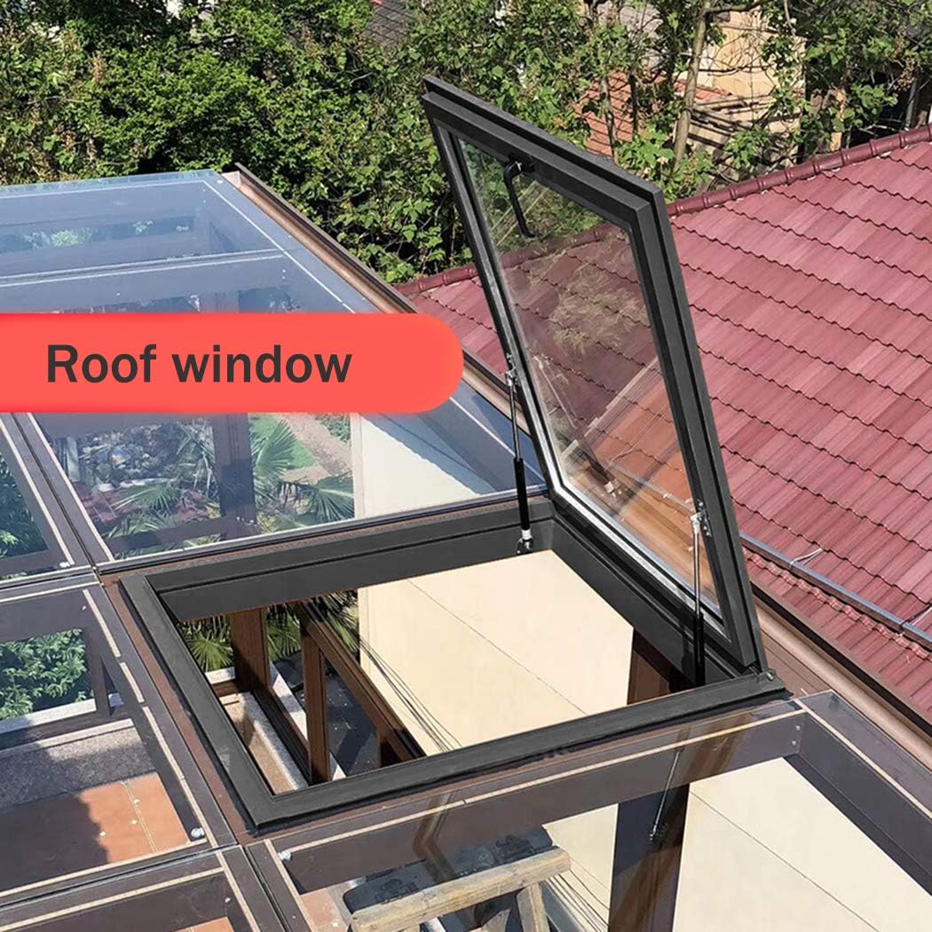 Aluminium alloy roof window and skylight/basement daylighting window/roof viewing window can be customized size (Hole custom,electric)