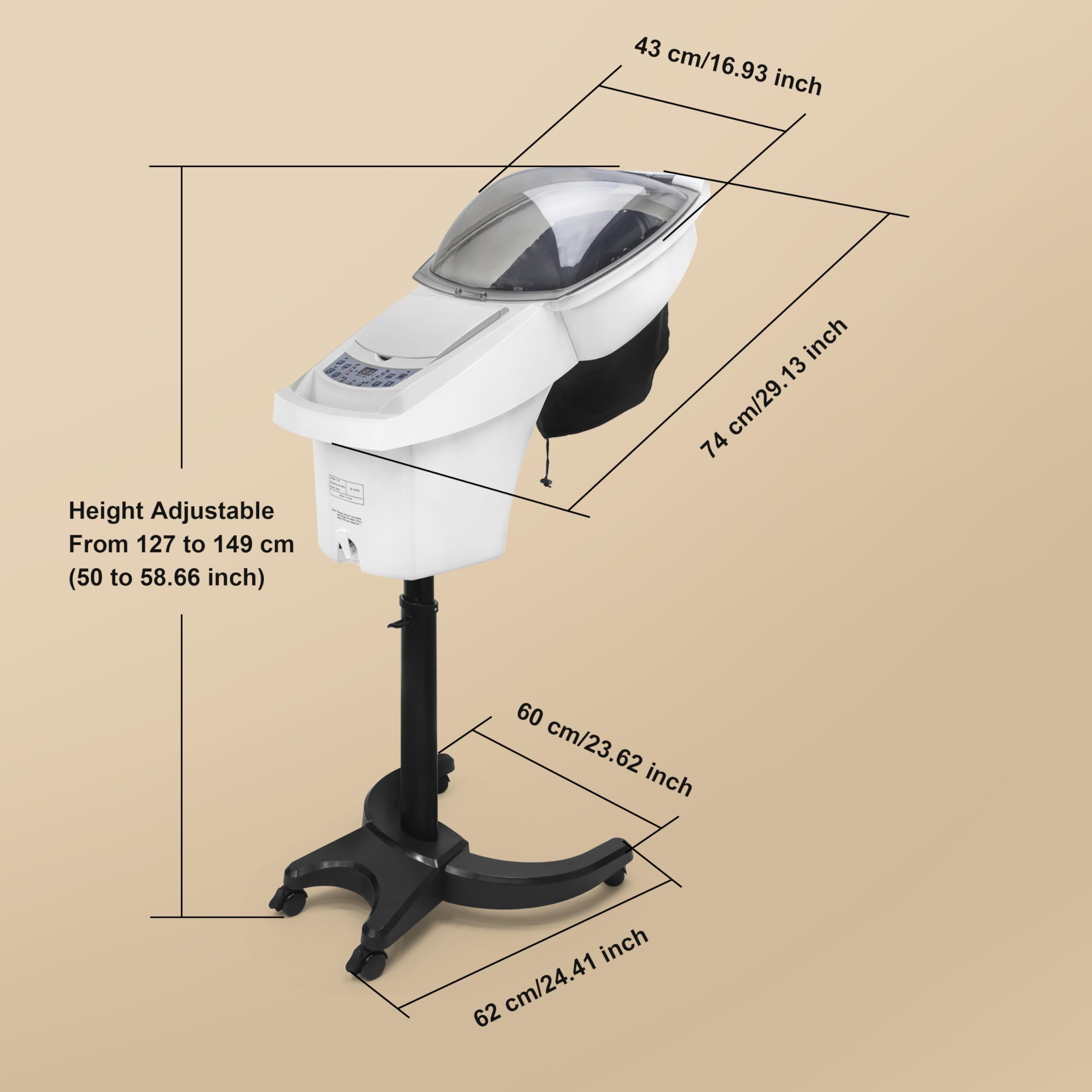 Elitzia Hair Steamer - Enhance Color & Moisture -9