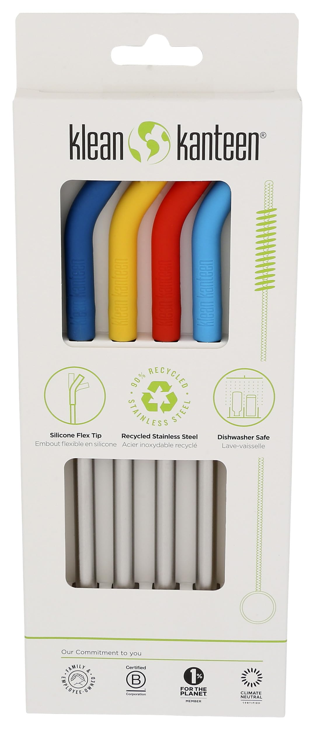 Klean Kanteen Straw-1009507 Straw Multi Colored Onesize