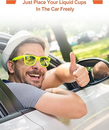 Miniatura 5 de LINOAH Portavasos compatible con Ram 1500 2019-2023, repuesto #5YK46TX7AC 5YK47TX7AC, portavasos de puerta para bolsillo derecho e izquierdo,