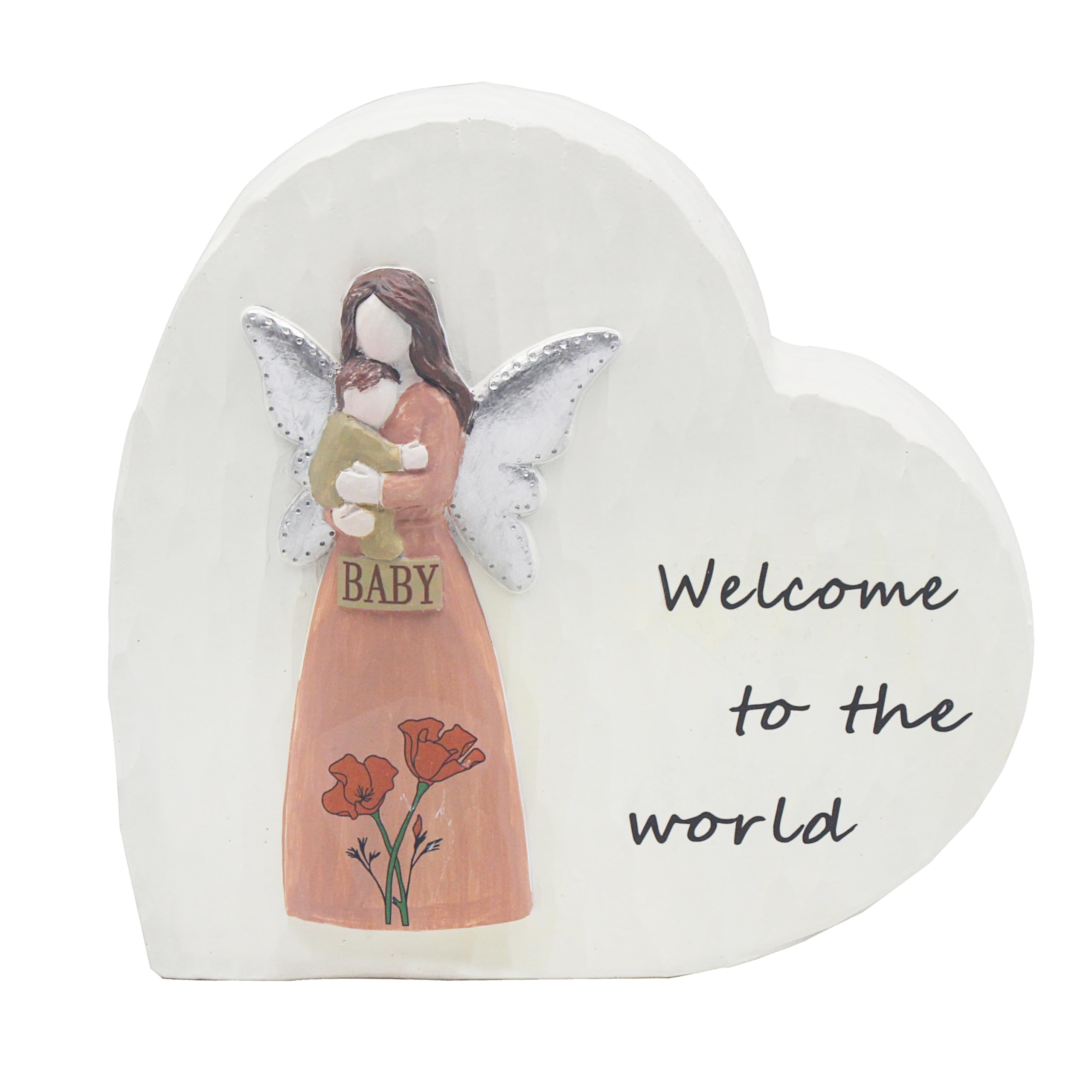 Lesser & Pavey Heart Baby Home Decor Plaques