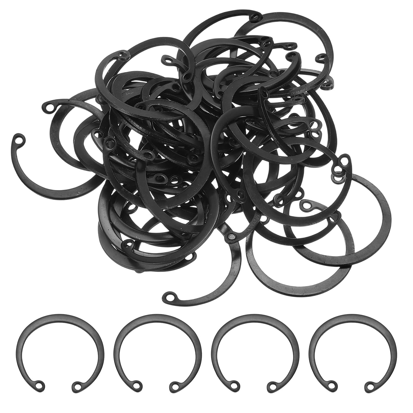 Internal Retaining Rings - 20 Pcs 65Mn Steel -8 Internal Retaining Rings - 20 Pcs 65Mn Steel -8