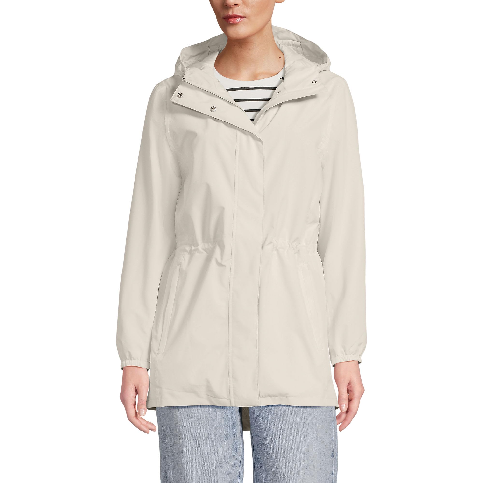 Lands' End Squall Packable Waterproof Raincoat