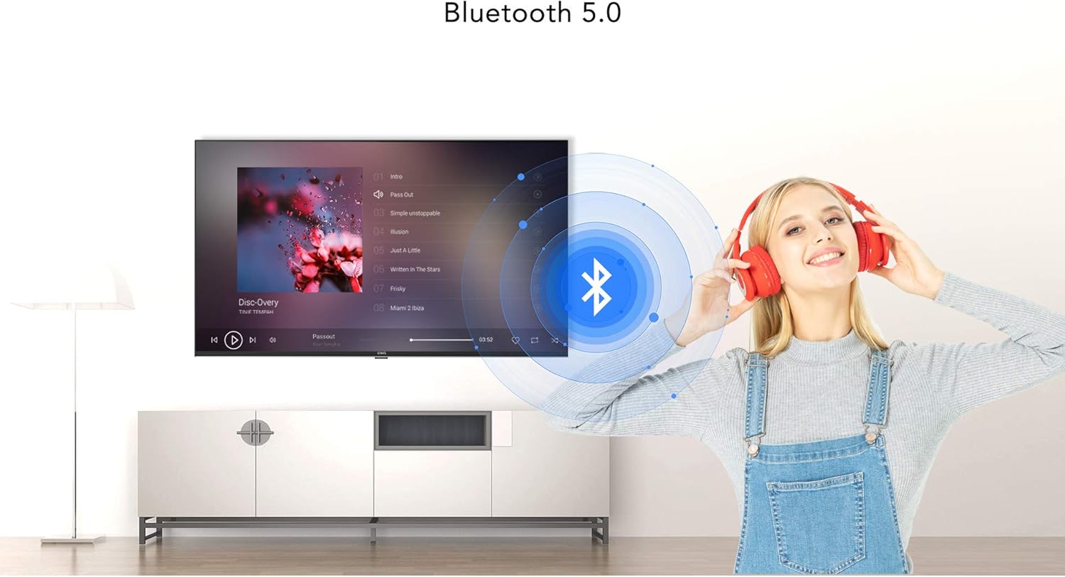 Bluetooth connection with CHIQ TV