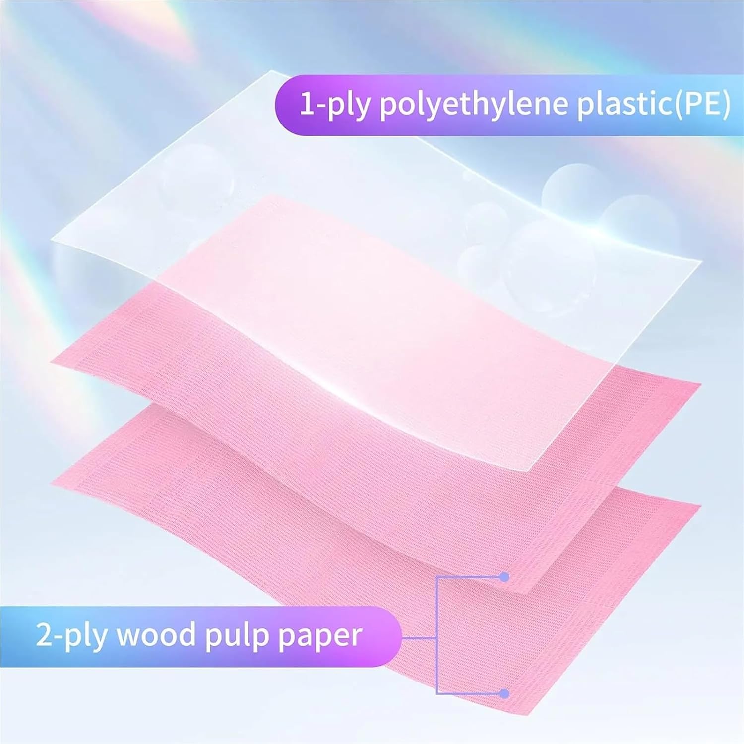 Disposable Nail Mats 250 Pcs Disposable Dental Bibs Tattoo Clean Pad Table Covers Napkins Accessories for Permanent Makeup