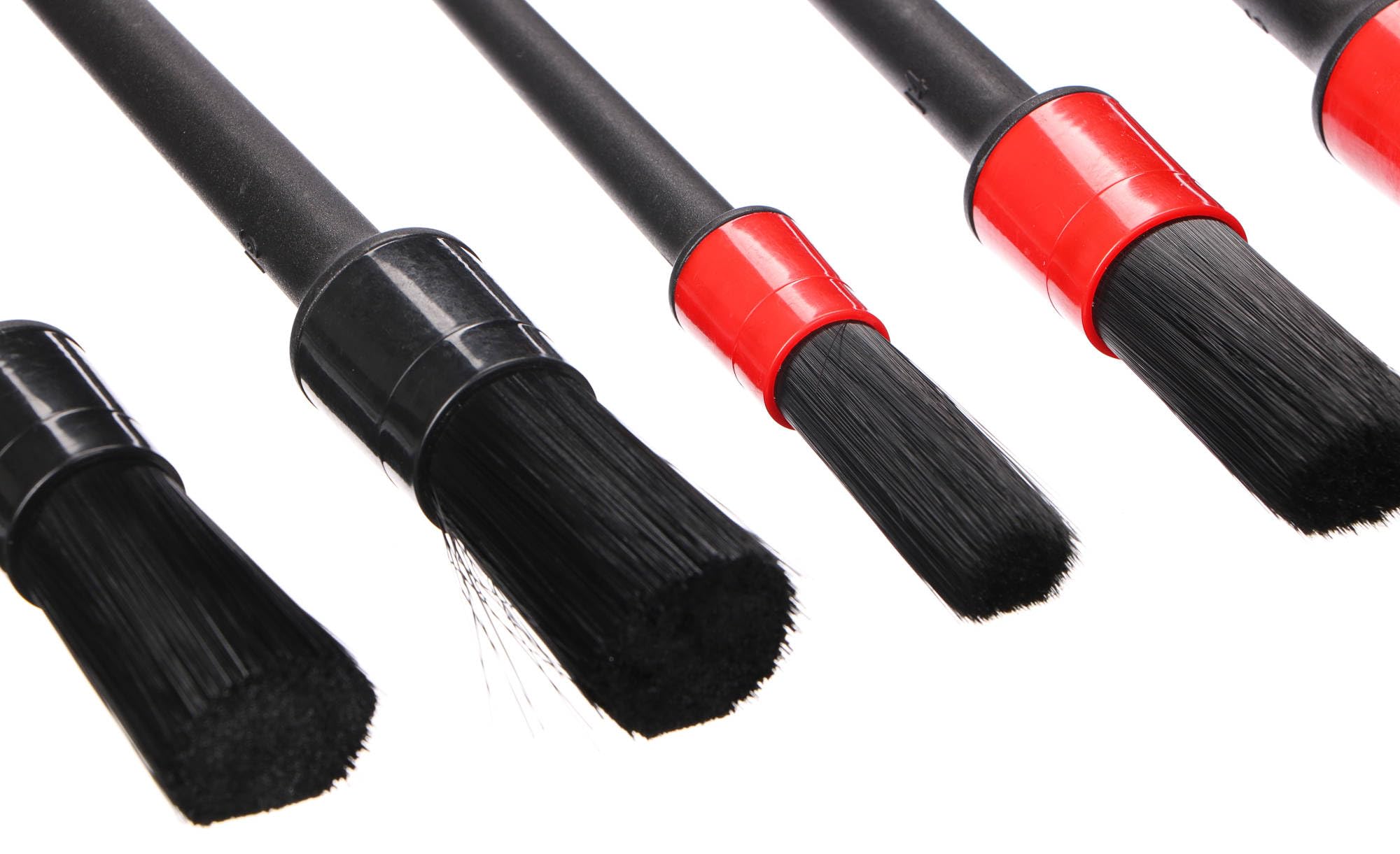 Set 3 Spazzole Morbide Per Trapano - Per Pulizia Auto (Cerchi, Motore) E Casa, Bianco