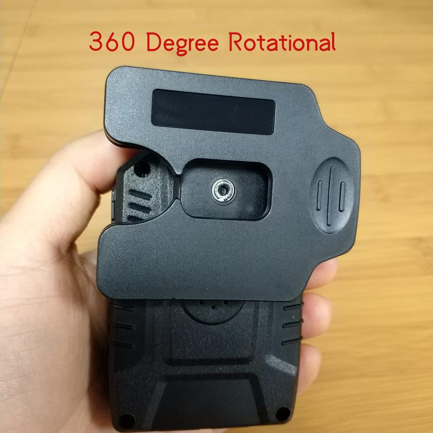SPIKECAM 360° Rotating Body Camera Clip, Secure Flat Alligator Mount for S3, Compatible S3 S4 Hero7, Lightweight & Durable - Image 5