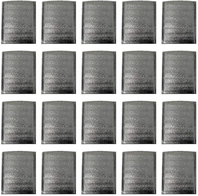 Hemoton 50pcs Thermal Insulated Bubble Mailers Food Grade Padded Envelopes Food Shipping Bags for Fragile Mailing Packing (20x20CM)