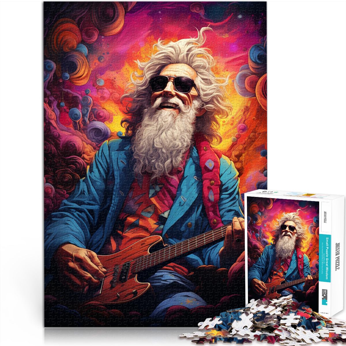 Puzzle divertimento per anziani 2000 pezzi puzzle per adulti 70 x 100 cm puzzle di carta grigia per adulti e bambini dai 14 anni in su giochi educativi per adulti e bambini