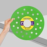 Vista 3 de Hoja de Sierra de Diamante Cortadora de Azulejos de 4 Pulgadas para Amoladora Angular Porcelana Cerámica Vidrio Mármol Herramientas de Corte Disco