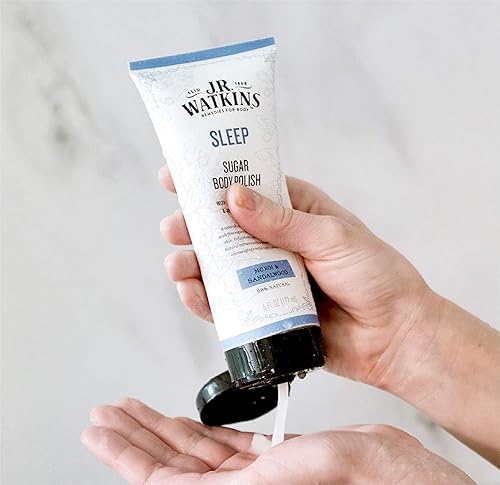 Miniatura 3 de J.R. Watkins Sleep Sugar - Esmalte corporal natural, mono y sándalo que limpia y fomenta el sueño reparador, 6 onzas